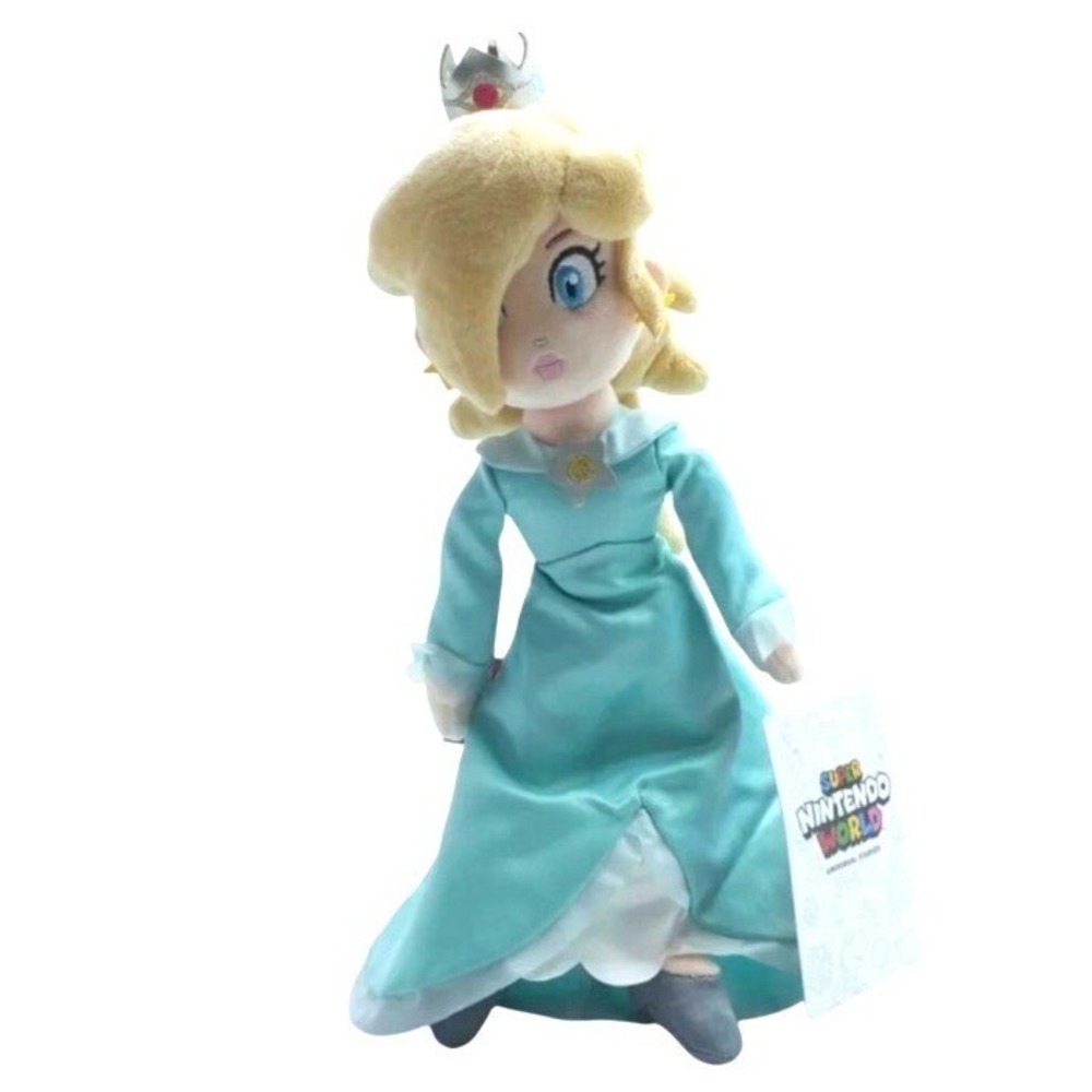 Super Nintendo World Rosalina Plush Kids 10in Turquoise New Universal Studios